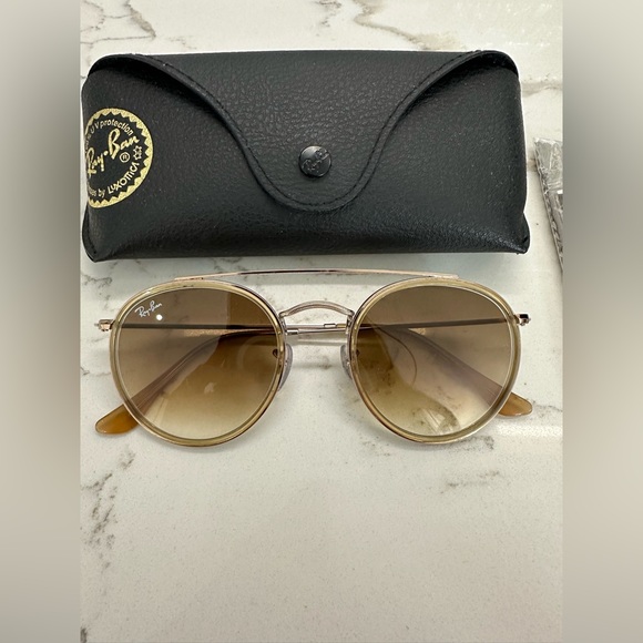 Ray-Ban sunglasses - round double bridge - Picture 2 of 4